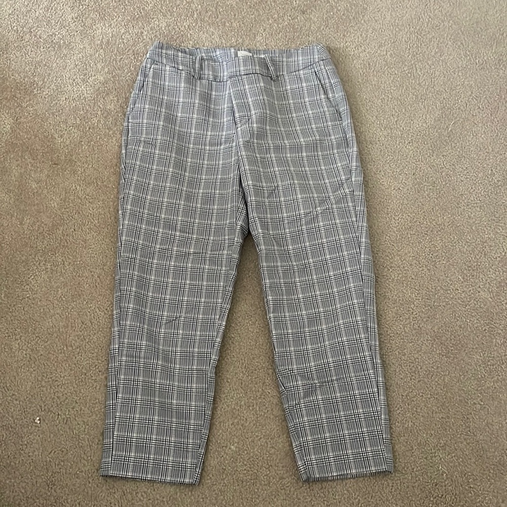 Womens A New Day Plaid Trousers